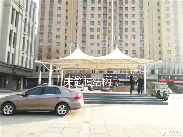 蘭亭山水表演舞臺膜結(jié)