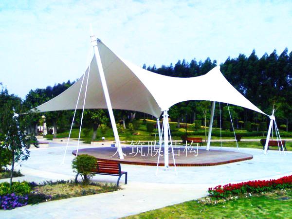 洛陽街頭公園張拉膜