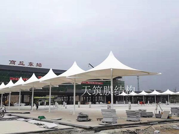 商丘東站景觀棚