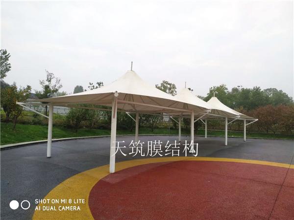 新密北站廣場張拉膜