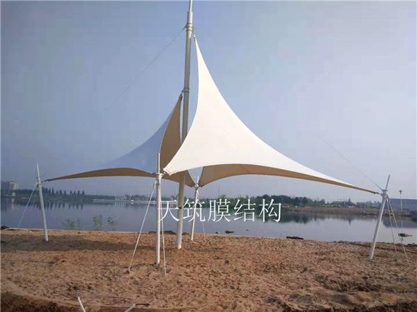 新河縣南湖公園張拉膜